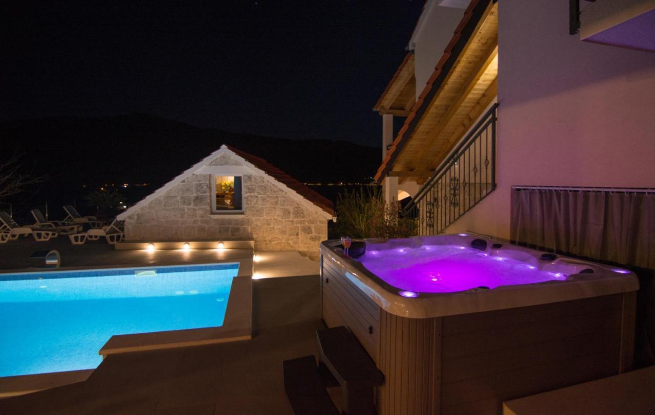 Villa Milena With Heated Pool And Jacuzzi Kostanje Extérieur photo
